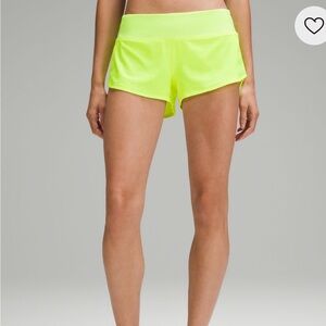 Neon Yellow Women's Shorts Size 6
